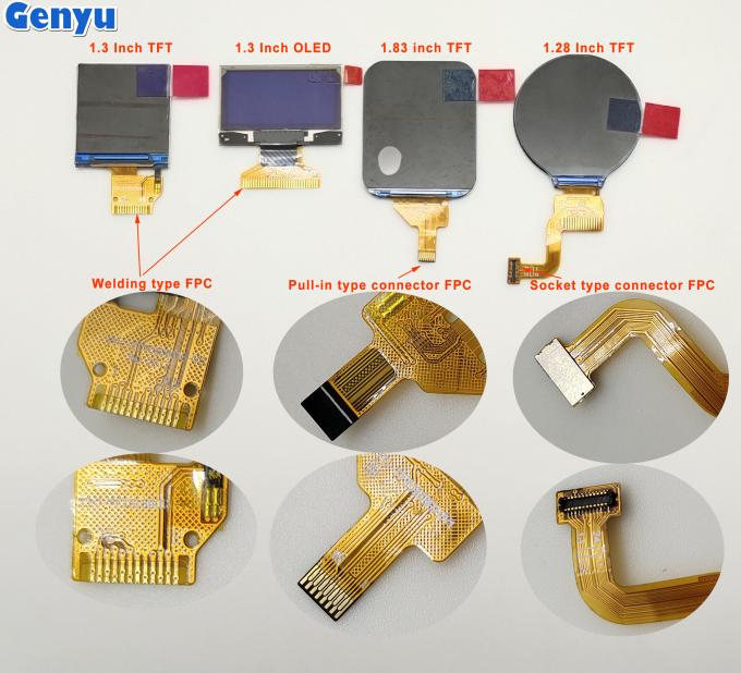 1หน้าจอ LCD TFT ขนาด.77 นิ้ว ขนาด 128x160 จุด 12 ชั่วโมง ขนาดเล็ก 2