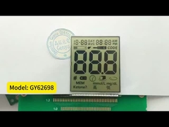 LCD Custom Segment Display HTN โบสิต ไม่มีไฟหลังสําหรับเครื่องวัดน้ําตาลในเลือด