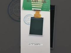 2.0 นิ้ว TFT LCD Panel RGB สี 240x320 ความละเอียด IPS ST7789 22pin MCU 8 บิต