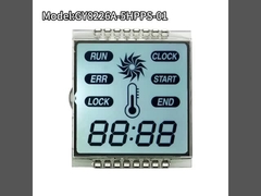 ไฟหลังสีขาว 4 หลัก 7 ภาค จอ 3.3V 16PIN Timer จอ LCD