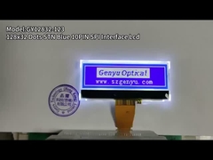 2.18 นิ้ว COG จอแกรฟิก LCD 128x64 จุด STN สีฟ้า 10PIN SPI อินเตอร์เฟซ