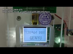 1.88 นิ้ว 128x64 ดอท แมทริกซ์ LCD Display Module FSTN สีขาว 14PIN