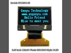 แบบเมทริกซ์ 0.96 นิ้ว OLED Screen 128x64 พิกเซล SSD1306 30pin Soldering FPC