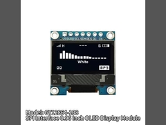SPI อินเตอร์เฟซ โมดูลจอ OLED ขนาด 0.96 นิ้ว 128 * 64 พิกเซล SSD1306 Driver