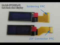 0จอ OLED ขนาด.91 นิ้ว 128x32 พิกเซล สีฟ้า 12PIN SSD1306 พร้อมอินเตอร์เฟซ SPI