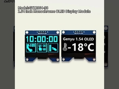 1.54 นิ้ว โมโนครอม OLED Display Module 128x64 ด็อต CH1116 IIC อินเตอร์เฟซ