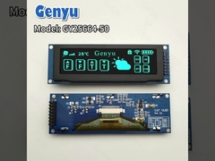 3.12 นิ้ว สีฟ้า 256x64 OLED Display SSD1322 OLED Display SPI อินเตอร์เฟซ