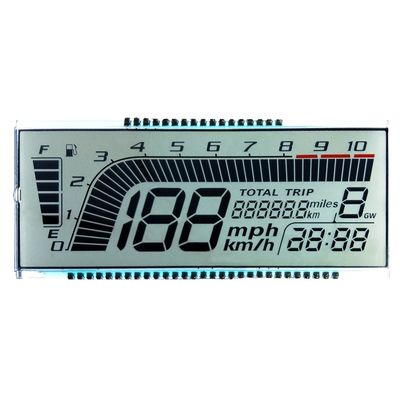 ราคาดี HTN Custom E-bike LCD Display Monochrome 46 Pin Transflective 7 Segment LCD Screen with 6 O'clock Viewing Angle ออนไลน์