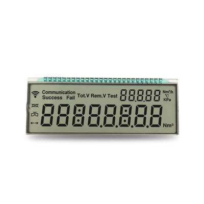 ราคาดี 3.3V Operating Voltage Custom LCD Display for Positive Reflective Screen Energy Meter 8 Digit 7 Segment Monochrome LCD ออนไลน์