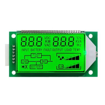 ราคาดี 69.48 x 36.00 x 8.60 mm Module Size Custom Inverter LCD TN 7-Segment LCD Display with HT1621 Drive IC and Removable Design ออนไลน์