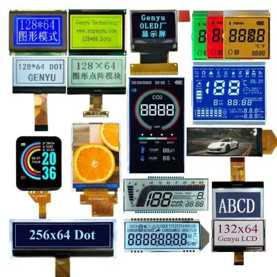 ราคาดี Oem Odm Monochrome 128x64 Graphic Cog Custom HTN STN Fstn Segment black Va Segment OLED IPS Color TFT Touch LCD Display Lcd ออนไลน์