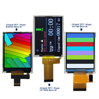 ราคาดี 2.8 Inch TFT IPS LCD Display Device Meter Screen FPC Solder or Connector for FPC Connection ออนไลน์