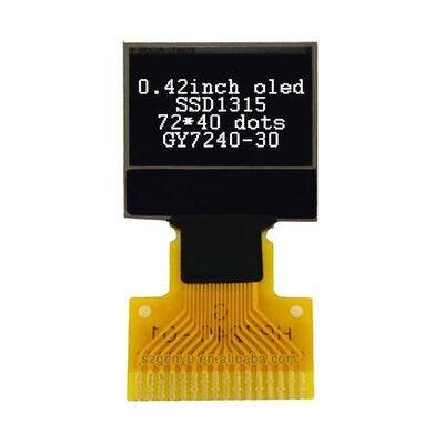 ราคาดี หน้าจอไมโคร OLED ขนาด 0.42 นิ้ว 72x40 ดอทแมทริกซ์ พร้อมอินเตอร์เฟซ I2C / SPI สําหรับ Arduino และอุปกรณ์สมาร์ท ออนไลน์