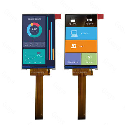 Genyu 3.97 นิ้ว ความละเอียด 480x800 IPS TFT LCD Display พร้อม Interface MIPI และ GC9503 Drive IC