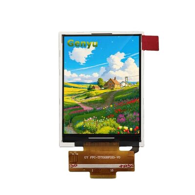 Genyu 2.8 นิ้ว 240x320 พิกเซล TFT LCD Display พร้อม 4SPI ST7789 Driver TN สายส่ง 18 Pin Soldering