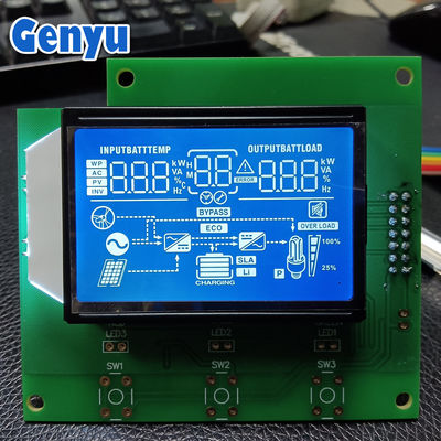 ราคาดี จอ LCD 7 ภาค HTN สีขาวบนชิปสีฟ้าบนเครื่อง AIP31621 Driver For Inverter ออนไลน์