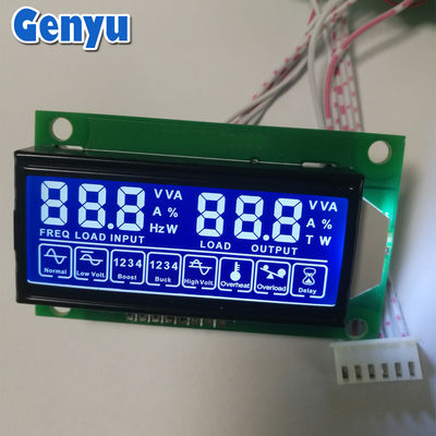 ราคาดี OEM LCD Seven Segment Display HTN สีน้ําเงิน 5V LCD Screen กับบอร์ดพีซีบี ออนไลน์