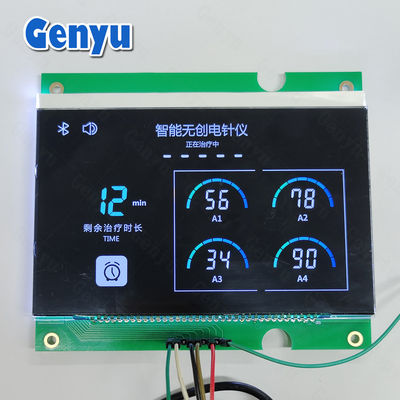 ราคาดี 4.8V VA LCD Module LCM Black Color Segments สําหรับอุปกรณ์การฉีดไฟฟ้า ออนไลน์
