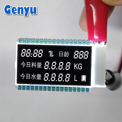 ราคาดี โมดูล LCD VA ลบ ตัวอักษรสีขาว หน้าจอสีดํา 4.5V 34PIN สําหรับเครื่องป้อน ออนไลน์