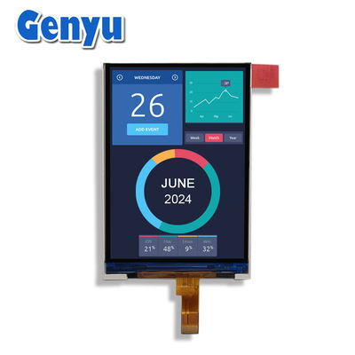 ราคาดี 12pin 3.5 Inch TFT LCD Display Screen 320x480 ความละเอียด ST7365 อินเตอร์เฟซ SPI ออนไลน์