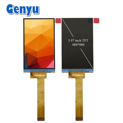 ราคาดี 3.97 นิ้ว TFT LCD Panel IPS 480x800 ความละเอียด WVGA MIPI 24pin FPC 0.5mm Pitch ออนไลน์
