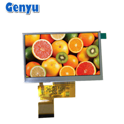 ราคาดี TN 4.3 นิ้ว TFT แผ่น LCD 6 โมง 480x272 จุด ST7282 40PIN อินเตอร์เฟซ RGB ออนไลน์