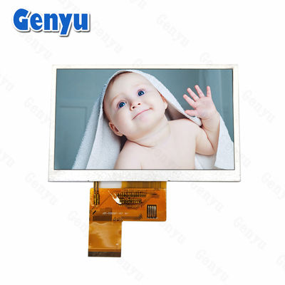 ราคาดี จอ LCD TFT ขนาด 5 นิ้ว TN สื่อส่ง 800x480 ความละเอียด 40PIN รวม RGB 24 บิต ออนไลน์