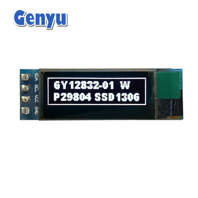 ราคาดี ขาว 0.91 นิ้ว โมดูลจอ OLED 128x32 จุด SSD1306 4PIN อินเตอร์เฟซ I2C ออนไลน์