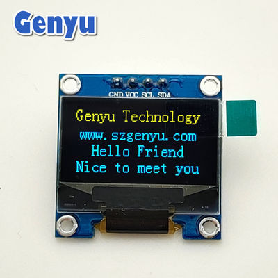 SSD1306 0.96' OLED Display Module Y&B 128x64 จุด 4PIN อินเตอร์เฟซ I2C
