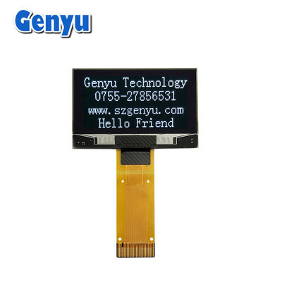 จอ OLED ความละเอียดสูง 1.54'' สีขาว 128x64 ความละเอียด SPD0301 24pin FPC