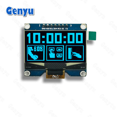 3.3V 1.54 นิ้ว OLED Display 128x64 ขาว ฟ้า เหลือง ด้วย SPD0301 Driver IC