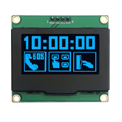 SSD1309 1.54 นิ้ว OLED Screen Blue Bigger PCB Board 128x64 จอ OLED I2C