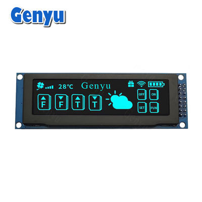 ราคาดี 3.12 นิ้ว สีฟ้า 256x64 OLED Display SSD1322 OLED Display SPI อินเตอร์เฟซ ออนไลน์