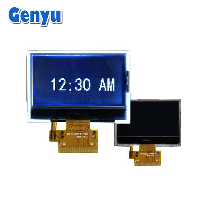 1.7 นิ้ว 128 * 64 จอ LCD FFSTN ลบ 1.8V 21PIN อินเตอร์เฟซปาเลล