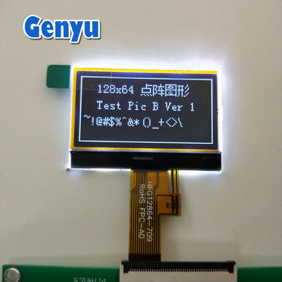 1.46 นิ้ว 128x64 กราฟฟิกจอ LCD FSTN ลบ UC1701 14PIN SPI อินเตอร์เฟซ