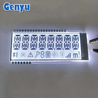 ราคาดี TN สีขาว 14 เซ็กเมนต์จอ LCD สีดํา ตัวเลขที่กําหนดเอง ขนาด PIN Connect ออนไลน์