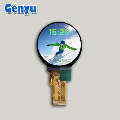 ราคาดี ขนาดเล็ก 0.9 นิ้ว รอบ TFT LCD Display ความละเอียด 128x128 SPI Interface ออนไลน์