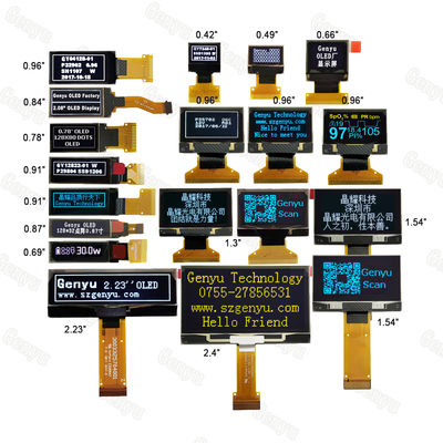 ราคาดี 128X64 OLED Customized Fpc Spi i2c Micro Monochrome 0.91 0.96 Oled Display Small Lcd Screen Module Panel Mini 128X32 0.96 ออนไลน์