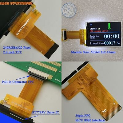 ราคาดี 2จอจอ LCD IPS TFT ขนาด.4 นิ้ว สําหรับอุปกรณ์การแพทย์ที่มีการรับรอง ISO9001 และมุมมองอิสระ ออนไลน์