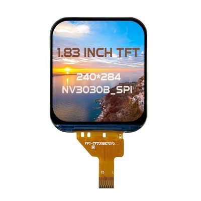 ราคาดี จอแสดงผล LCD TFT IPS ขนาด 2.4 นิ้วแบบกำหนดเองพร้อม FPC 18 พินและ IC ไดรเวอร์ NV3030B จำนวน 300K ต่อเดือน ออนไลน์